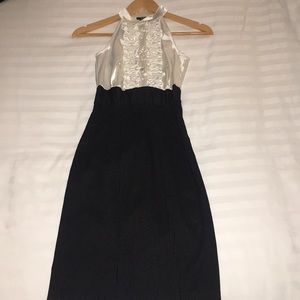 Black and white dress. Lightly worn.